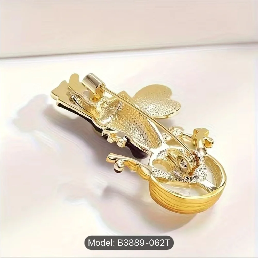 1pc Cartoon Paiting Art Little Girl Enamel Brooch, For‎ Backpack Clothes Hats